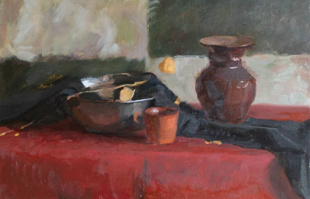Still Life with a greek motif